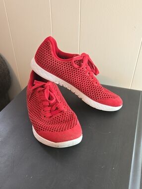 No Bull Crossfit Shoes Red Womens Size 9.5 Mens Size 8